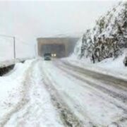 انسداد محور سربیژن–راین به دلیل بارش برف