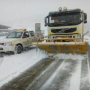 جاده‌های برفی و پُرترافیک امروز اعلام شد