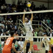 شکست مقاومت شهرداری تبریز برابر رعد پدافند در هفته دهم لیگ یک والیبال