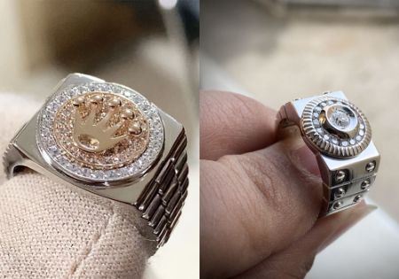 انگشترهای طلای مردانه