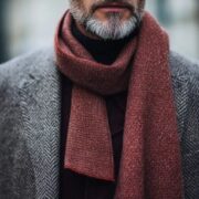 ۱۵ شال گردن برتر مردانه برای استایل و گرما در سال ۲۰۲۵