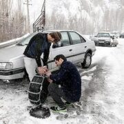 ۲۲ محور شریانی و غیر شریانی در کشور مسدود شد| در کدام جاده ها برف می بارد؟