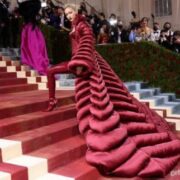 مراسم مت گالا ۲۰۲۲ با حضور افراد مشهور؛ از لیدی گاگا تا ایلان ماسک