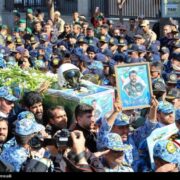 تشییع پرشکوه خلبان آسمانی؛ تبریز در سوگ پرواز ناتمام مهدی فیروزمند