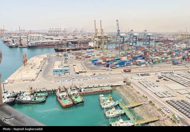 ظرفیت کانتینری بنادر هرمزگان 200 هزار TEU افزایش یافت