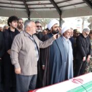 پیکر امیر سرتیپ محمدی‌فر در شهر‌ قدس آرام گرفت