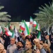 اجتماع باشکوه مردم انقلابی و مراسم یادبود ۲ شهید اقتدار در آبدان