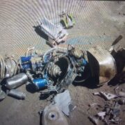 انهدام موشک کروز AGM/158_B آمریکایی در برزک کاشان+تصاویر