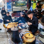 برپایی موکب توسط موکب داران عراقی در جزیره هرمز