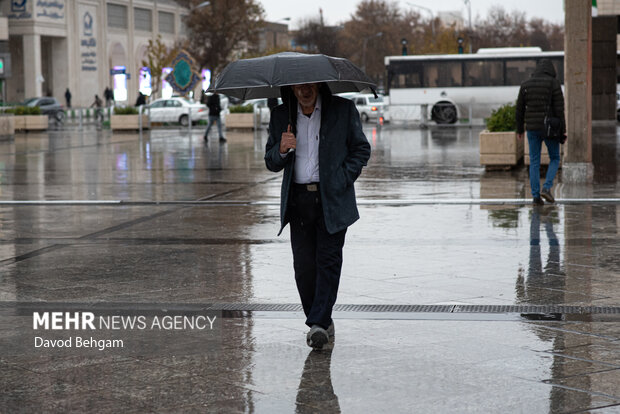 تداوم بارش های رگباری در خراسان رضوی تا اواخر وقت فردا