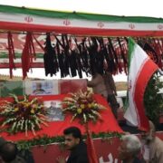 تشییع حماسی شهید خادمی و شهدای حملات آمریکایی ـ صهیونی در شیراز+تصاویر