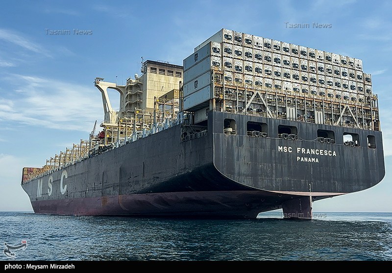 تصاویر جدید تسنیم از توقیف 2 کشتی کانتینربر اسرائیلی