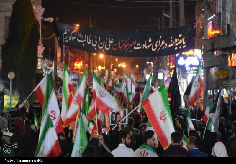 حضور خروشان مردم کهگیلویه در حمایت از انقلاب در شب سی و سوم+تصاویر اخبار استان کهگیلویه و بویراحمد , اخبار کهگیلویه , انقلاب اسلامی ,