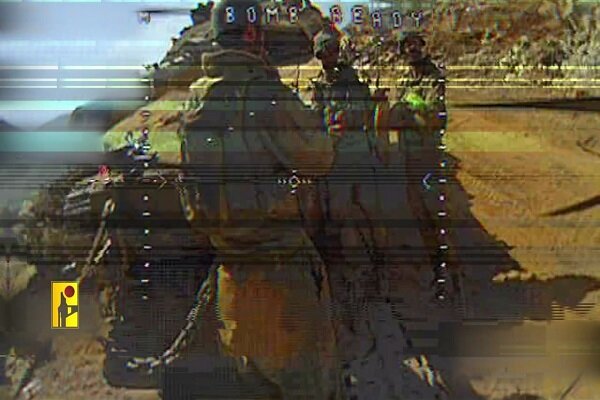 حمله پهپادی حزب الله به نظامیان صهیونیست در جنوب لبنان+ فیلم