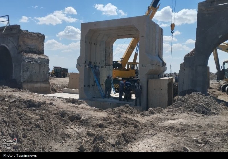 شاهکار مهندسان ایرانی در ترمیم شبکه ریلی؛شکست مهندسی اسرائیل و آمریکا اخبار کرج , اخبار استان البرز , حمله اسرائیل به ایران , جنگ آمریکا و رژیم صهیونیستی علیه ایران , حمل و نقل ریلی جمهوری اسلامی ایران ,