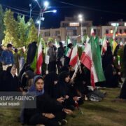 صدای دفاع از وطن مردم باغیرت رزن در خیابان‌ها