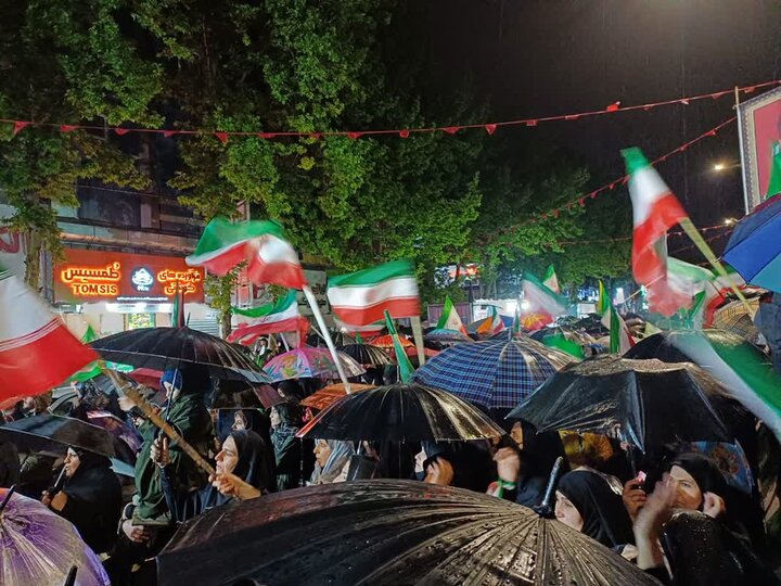 پنجاه و یکمین قرار شبانه لنگرودی ها زیر بارش رحمت الهی