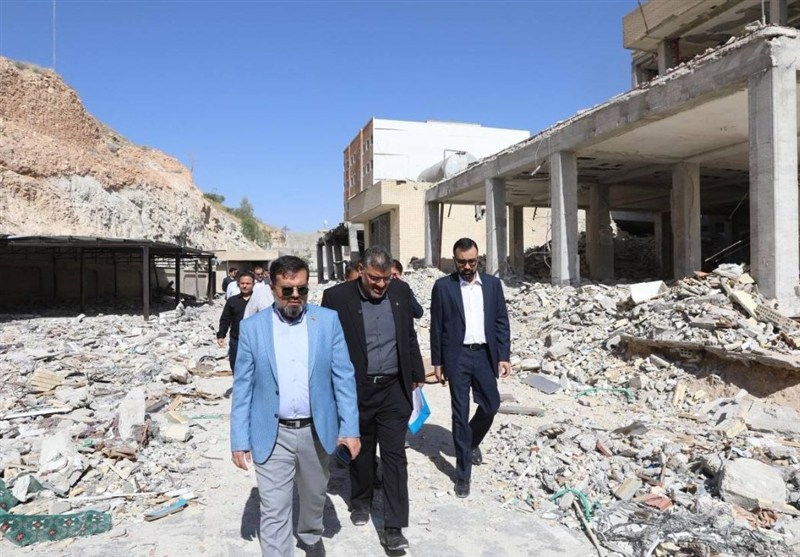 کلکسیونی از جنایات جنگی در حمله به دادگستری لارستان رخ داده است اخبار استان فارس , جنگ آمریکا و رژیم صهیونیستی علیه ایران ,