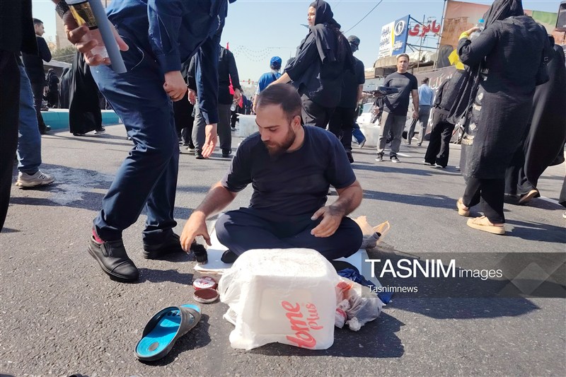 سیل عاشقان حسینی به شهرری رسید/ جاماندگان اربعین به سوی حرم عبدالعظیم اخبار شهر ری , استان تهران , اربعین 1405 , پیاده روی اربعین , عبدالعظیم حسنی ,