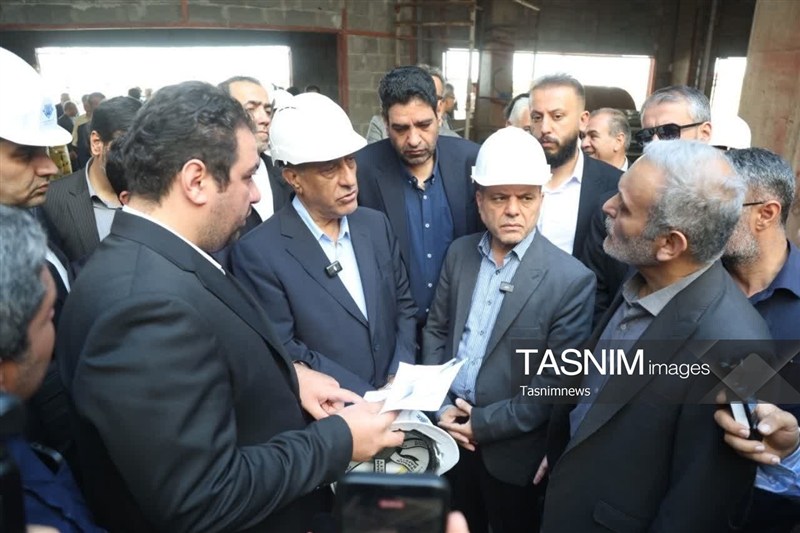 بازدید قائم‌پناه از روند احداث بیمارستان 220 تختخوابی خدابنده